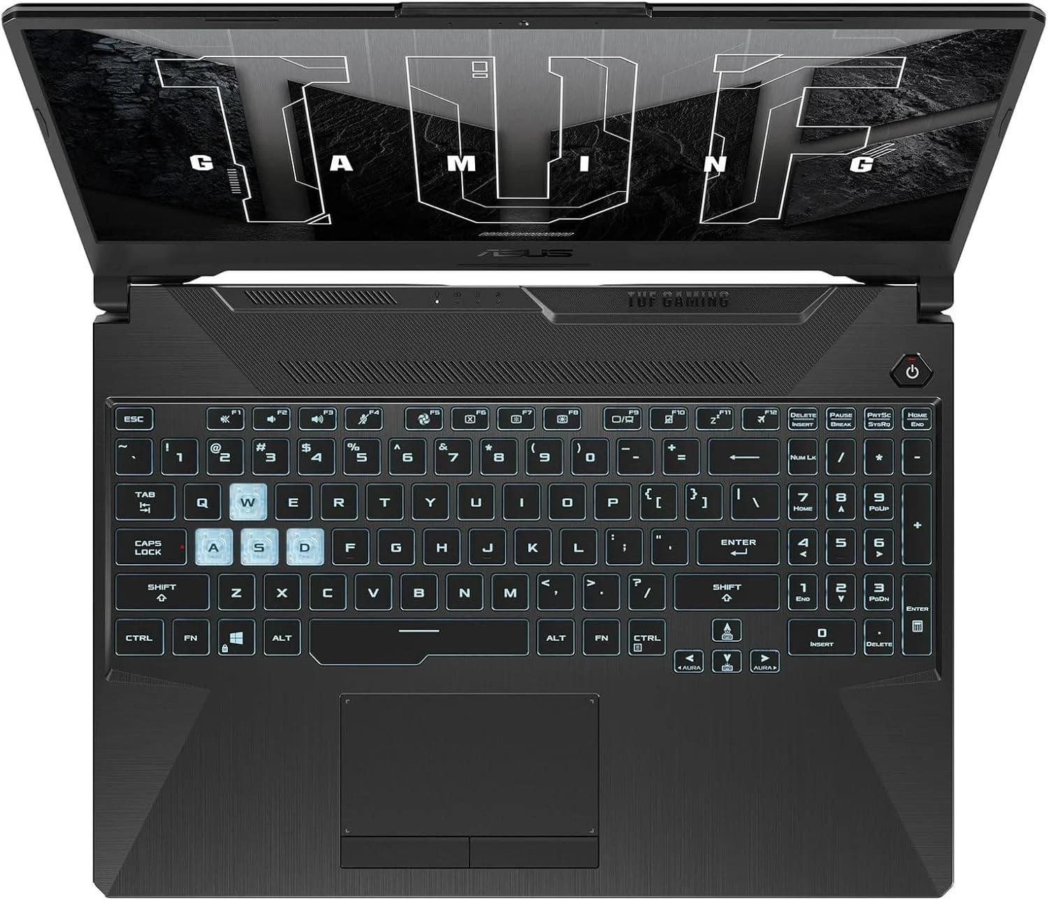 لپ تاپ گیمینگ ایسوس TUF Gaming A15 مدل 2024، 15.6 اینچ 1920x1080 144Hz، AMD 8-Core Ryzen 7 7435HS، NVIDIA GeForce RTX 3050، 8 گیگابایت DDR5، 512 گیگابایت SSD، Win11 Pro، کیبورد با نور پس زمینه RGB، Wi-Fi 6، BT5.3، دوربین 720p، مشکی