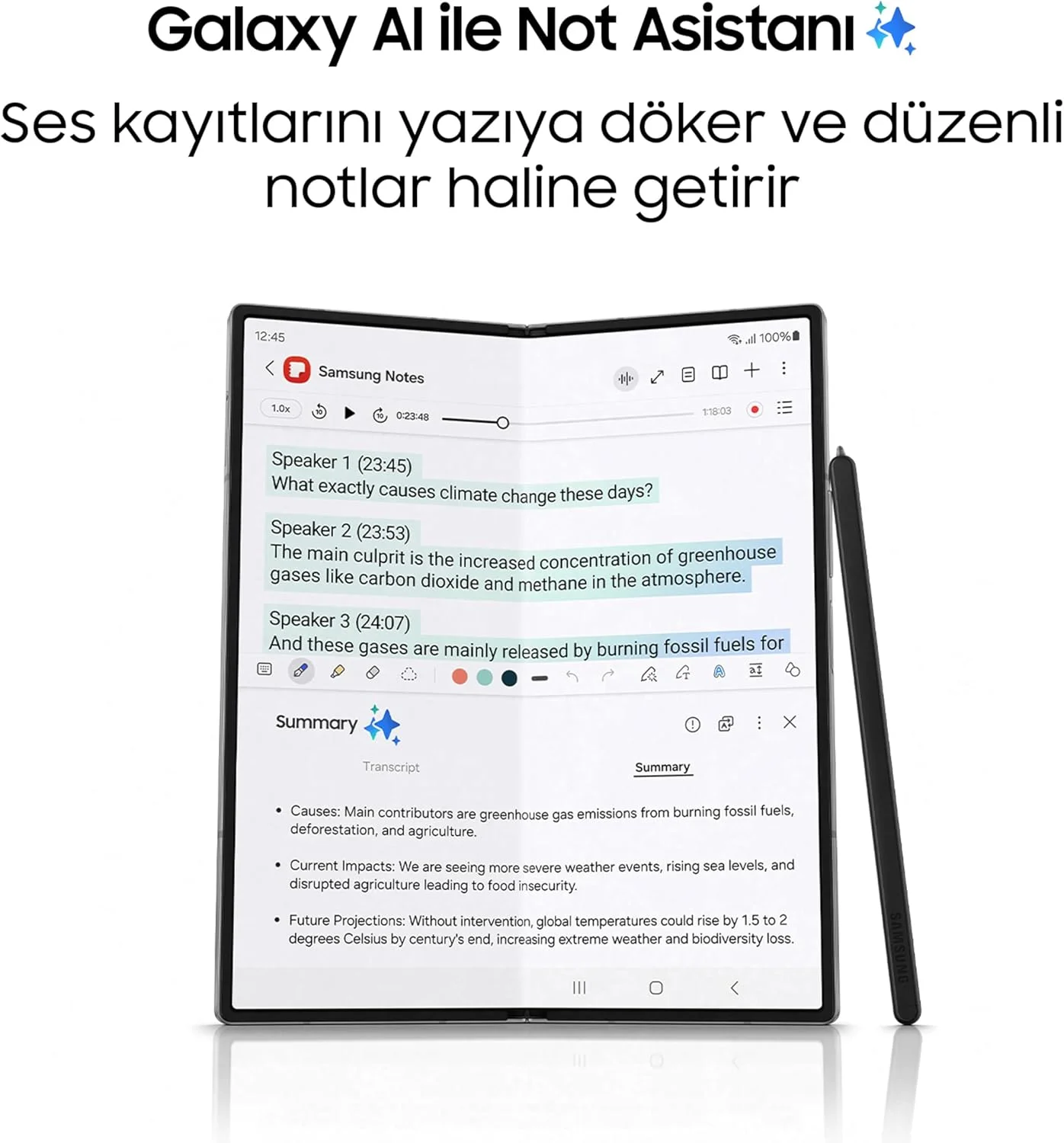 گوشی موبایل سامسونگ Galaxy Z Fold6، رم 12 گیگابایت، حافظه داخلی 256 گیگابایت، سرمه ای، صفحه نمایش بزرگ، 1 سال گارانتی فروشنده (نسخه بین المللی)
