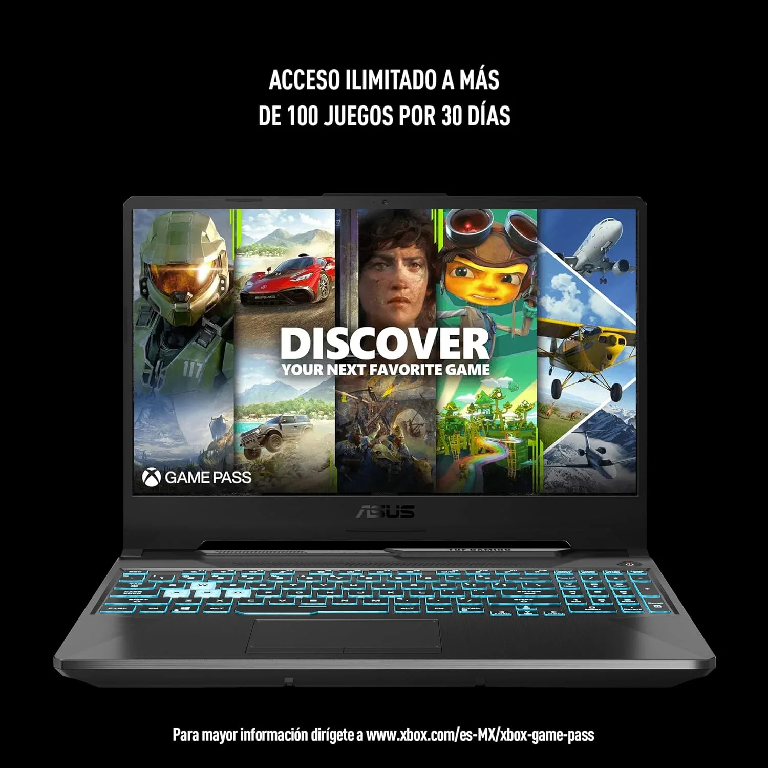 لپ تاپ گیمینگ ایسوس TUF Gaming A15 2024 FA506NC-HN003W AMD Ryzen 5 RTX 3050 با 16 گیگابایت رم و 512 گیگابایت SSD / مشکی / کیبورد اسپانیایی