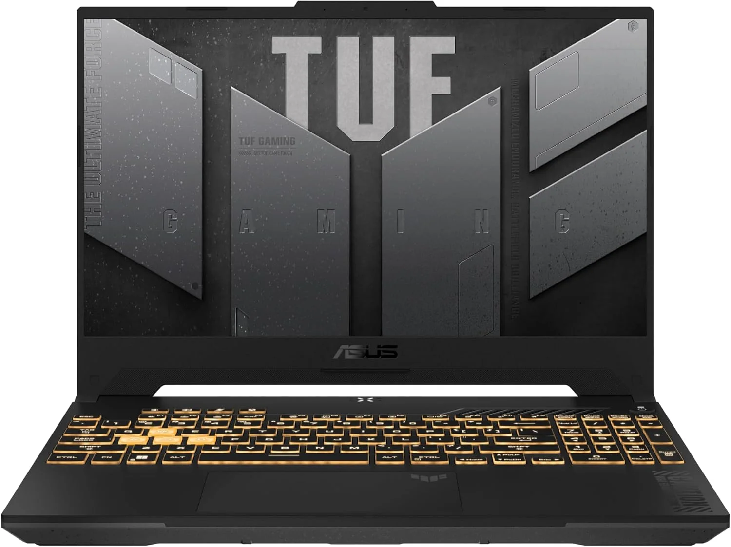 لپ تاپ گیمینگ ایسوس TUF Gaming FX507ZC4 - نسل دوازدهم پردازنده Intel Core i5-12500H، رم 16 گیگابایت، SSD 512 گیگابایت، صفحه نمایش 15.6 اینچی FHD 144 هرتز، کارت گرافیک NVIDIA RTX 3050 4GB، دوام نظامی، لپ تاپ گیمینگ