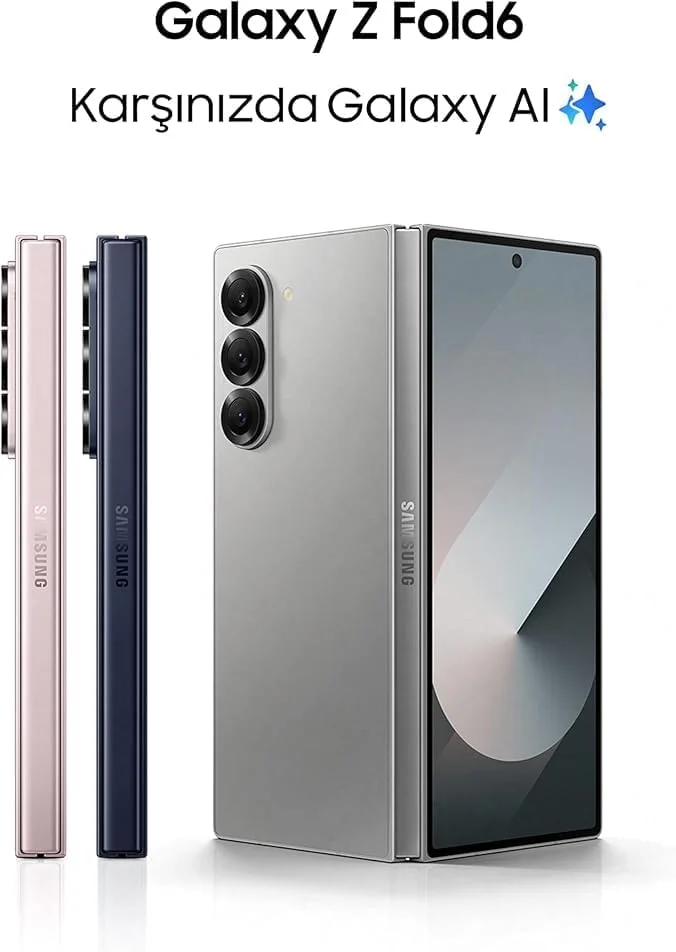 گوشی موبایل سامسونگ Galaxy Z Fold 6 دو سیم کارت صورتی 12 گیگابایت رم 512 گیگابایت 5G - نسخه خاورمیانه