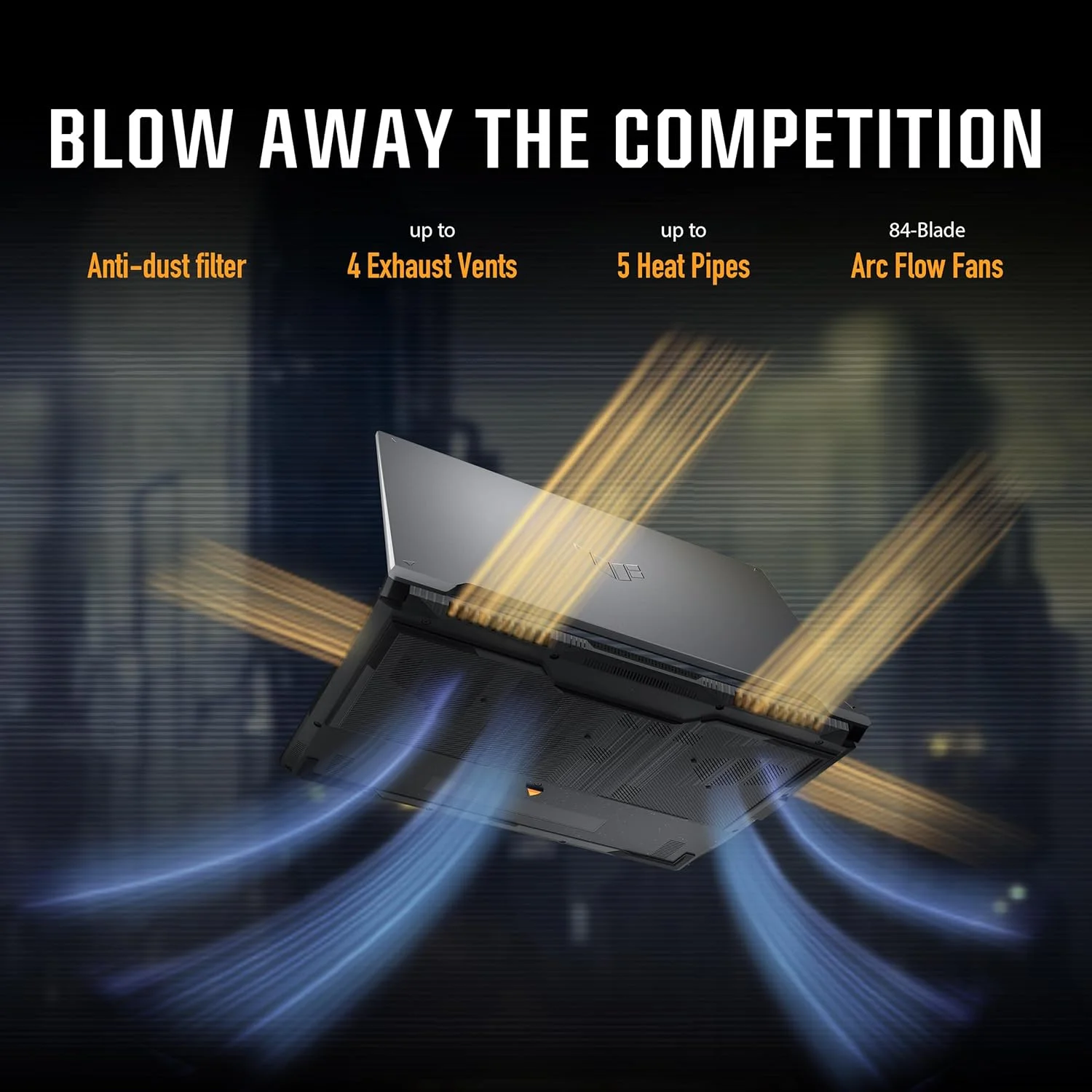 لپ تاپ گیمینگ ایسوس TUF Gaming F16 (2024)، صفحه نمایش 16 اینچی FHD+ 144Hz IPS-Level 16:10، پردازنده Intel® Core™ 5 210H، کارت گرافیک NVIDIA® GeForce RTX™ 4050، رم 8 گیگابایتی DDR5، حافظه SSD 512 گیگابایتی PCIe Gen4، Wi-Fi 6، ویندوز 11 هوم لپ تاپ گیمینگ ایسوس TUF Gaming F16 (2024)، صفحه نمایش 16 اینچی FHD+ 144Hz IPS-Level 16:10، پردازنده Intel® Core™ 5 210H، کارت گرافیک NVIDIA® GeForce RTX™ 4050، رم 8 گیگابایتی DDR5، حافظه SSD 512 گیگابایتی PCIe Gen4، Wi-Fi 6، ویندوز 11 هوم