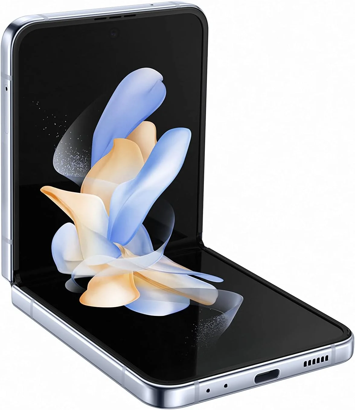 گوشی موبایل سامسونگ Galaxy Z Flip4 دو سیم کارت 512 گیگابایت حافظه داخلی + 8 گیگابایت رم (فقط GSM | بدون CDMA) نسخه بین المللی آنلاک کارخانه ای 5G (آبی)