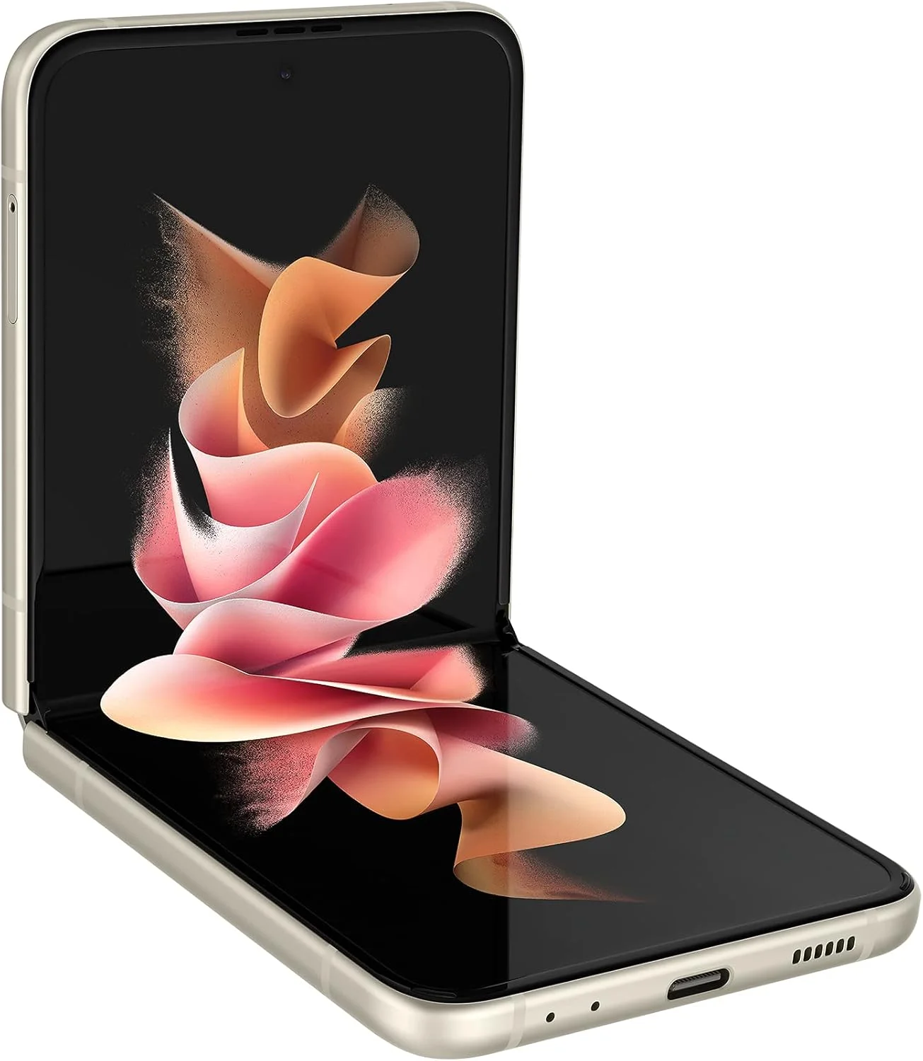 گوشی موبایل سامسونگ Galaxy Z Flip3 5G، حافظه 128 گیگابایت، کرم (نسخه اسپانیایی)