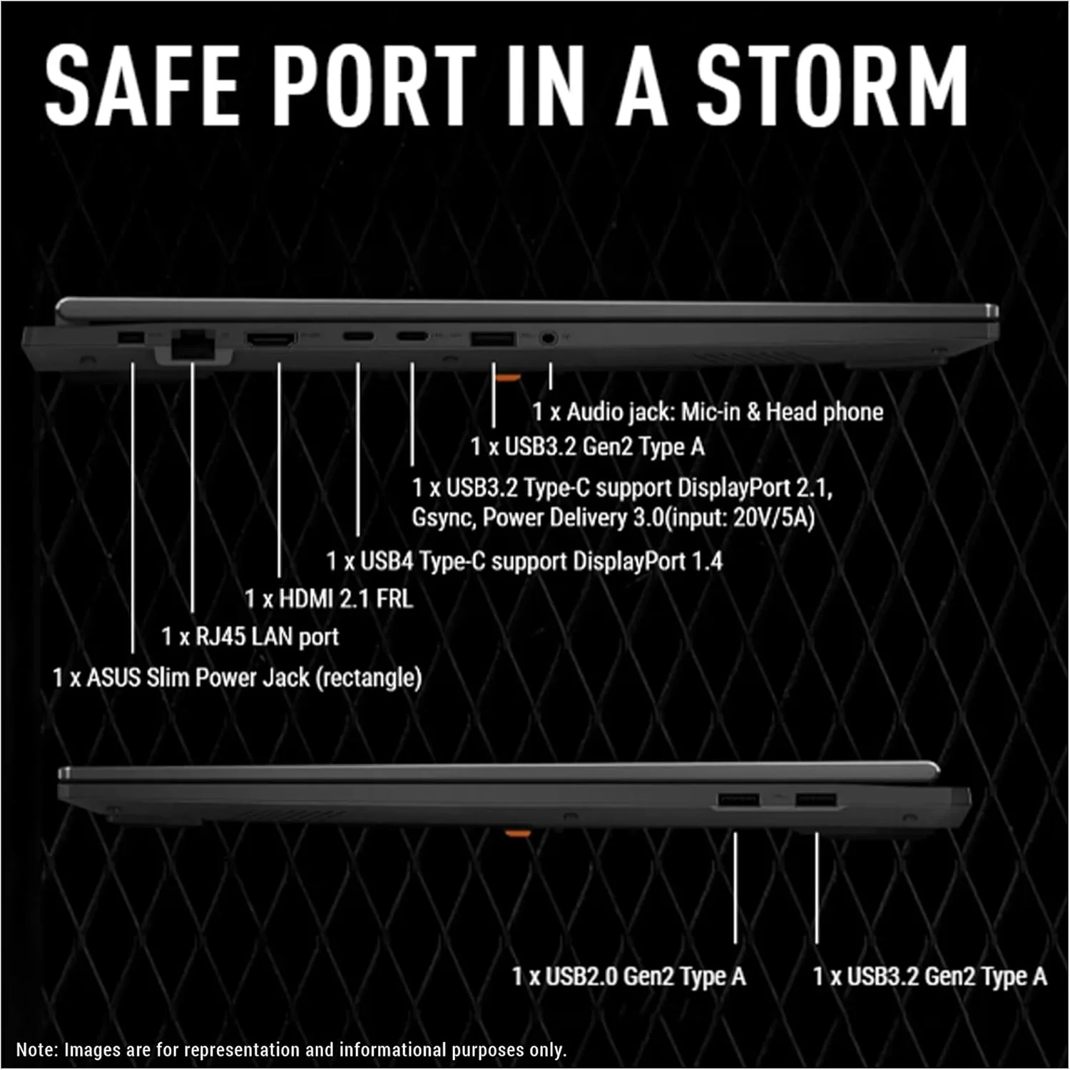 لپ تاپ گیمینگ ایسوس TUF A18، پردازنده AMD Ryzen 7-260، رم 64 گیگابایت DDR5، حافظه SSD 4 ترابایت PCle، نمایشگر 18 اینچی 2.5K (2560x1600) 240 هرتز، کارت گرافیک Nvidia G-Force RTX 5070، کیبورد چیکلت با نور پس زمینه RGB، ویندوز 11 پرو، خاکستری Jaeger لپ تاپ گیمینگ ایسوس TUF A18، پردازنده AMD Ryzen 7-260، رم 64 گیگابایت DDR5، حافظه SSD 4 ترابایت PCle، نمایشگر 18 اینچی 2.5K (2560x1600) 240 هرتز، کارت گرافیک Nvidia G-Force RTX 5070، کیبورد چیکلت با نور پس زمینه RGB، ویندوز 11 پرو، خاکستری Jaeger