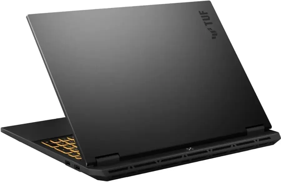 لپ تاپ گیمینگ 16 اینچی ASUS TUF F16 FHD+ 165Hz، نسل 14 اینتل 16 هسته ای i7-14650HX (>i9-13900HX)، NVIDIA GeForce RTX 5060 8GB GDDR7، کیبورد با نور پس زمینه RGB، تشخیص چهره، همراه با 128PSD، ویندوز 11 هوم (64GB|2TB SSD)