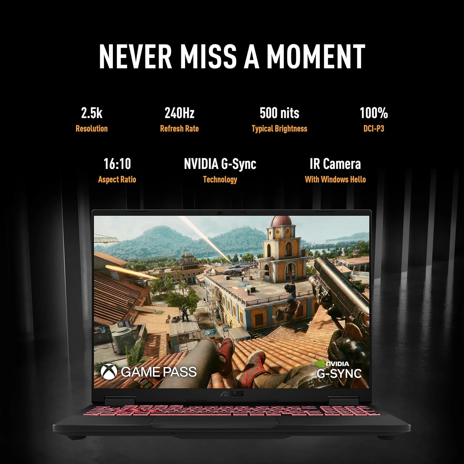 لپ تاپ گیمینگ ایسوس TUF Gaming A18، پردازنده AMD Ryzen 7 260، کارت گرافیک NVIDIA RTX 5070 8GB، رم 16GB، حافظه SSD 1TB، صفحه نمایش 18.0 اینچی 2.5K 240Hz، ویندوز 11، خاکستری Jaeger [FA808UP-G1S821W]