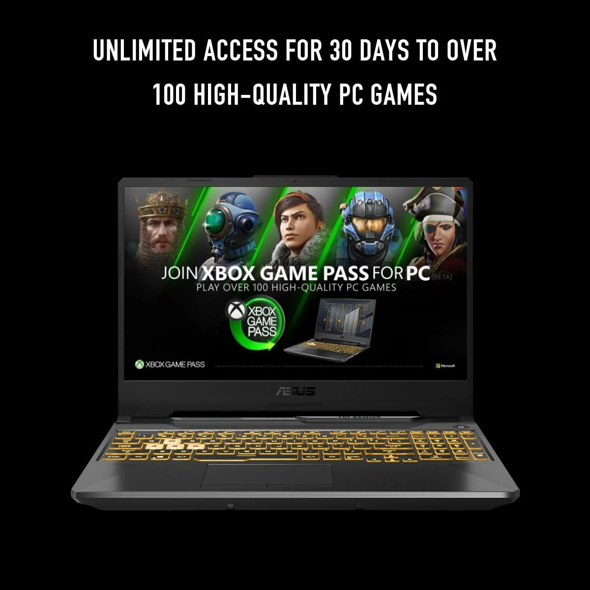 لپ تاپ گیمینگ ایسوس TUF Gaming A15، پردازنده AMD Ryzen 7 7445HS، کارت گرافیک NVIDIA RTX 3050 4GB، رم 16 گیگابایت، حافظه SSD 512 گیگابایت، صفحه نمایش 15.6 اینچی FHD 144 هرتز، ویندوز 11، مشکی گرافیت [FA506NCG-B165W]