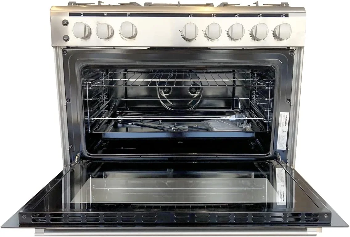 اجاق گاز دوو 90 * 60 سانتی متر | فر 90 لیتری | Dgc-S965M | 1 سال گارانتی | ساخت ترکیه اجاق گاز دوو 90 * 60 سانتی متر | فر 90 لیتری | Dgc-S965M | 1 سال گارانتی | ساخت ترکیه