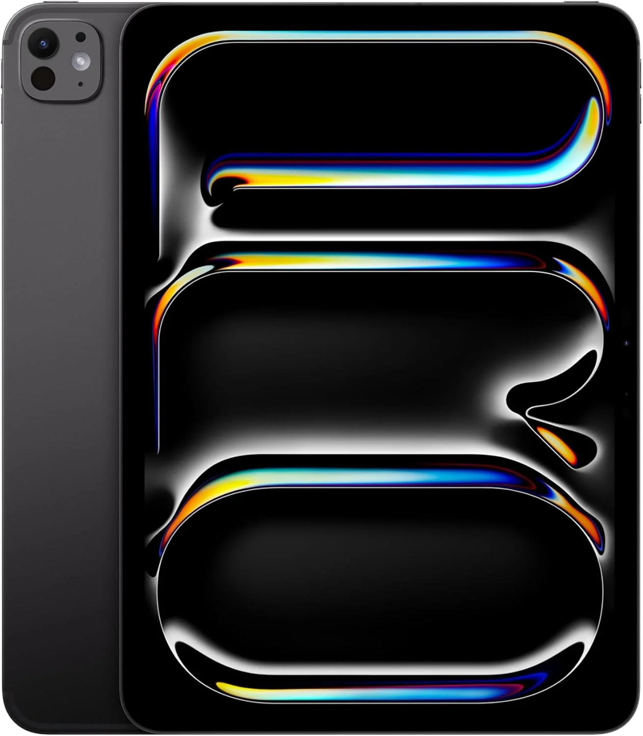 اپل آیپد پرو ۱۱ اینچی (M4): نمایشگر Ultra Retina XDR، ۲ ترابایت، دوربین جلوی ۱۲ مگاپیکسلی منظره/دوربین پشتی ۱۲ مگاپیکسلی، Wi-Fi 6E + 5G Cellular با eSIM، عمر باتری تمام روز، شیشه استاندارد - مشکی فضایی