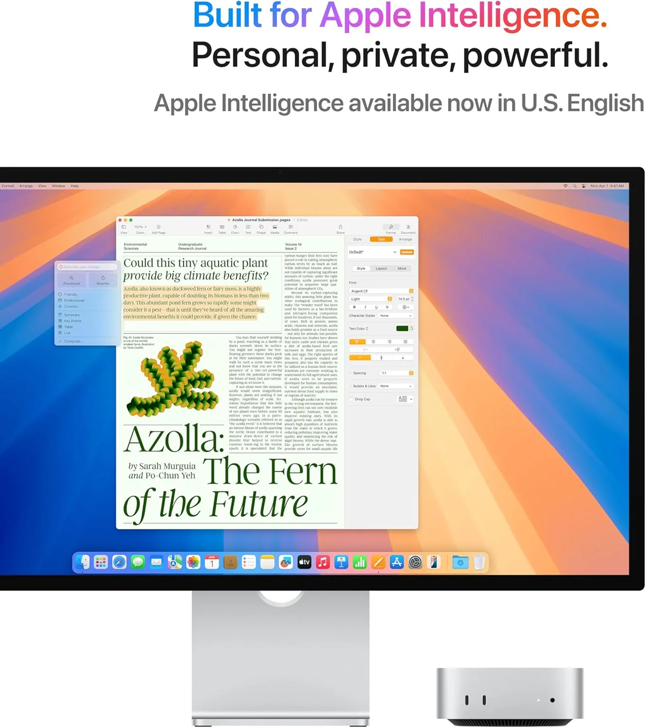 مک مینی 2024 اپل (تراشه Apple M4 با پردازنده مرکزی 10 هسته ای و پردازنده گرافیکی 10 هسته ای، 16 گیگابایت حافظه یکپارچه، 512 گیگابایت) - نقره ای مک مینی 2024 اپل (تراشه Apple M4 با پردازنده مرکزی 10 هسته ای و پردازنده گرافیکی 10 هسته ای، 16 گیگابایت حافظه یکپارچه، 512 گیگابایت) - نقره ای