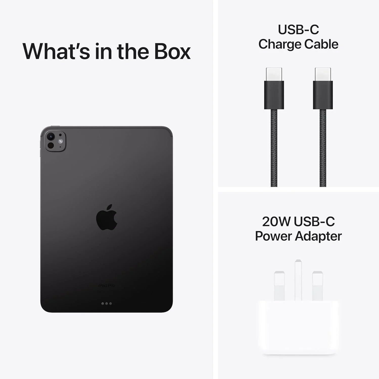 اپل آیپد پرو ۱۱ اینچی (M4): نمایشگر Ultra Retina XDR، ۲ ترابایت، دوربین جلوی ۱۲ مگاپیکسلی منظره/دوربین پشتی ۱۲ مگاپیکسلی، Wi-Fi 6E + 5G Cellular با eSIM، عمر باتری تمام روز، شیشه استاندارد - مشکی فضایی اپل آیپد پرو ۱۱ اینچی (M4): نمایشگر Ultra Retina XDR، ۲ ترابایت، دوربین جلوی ۱۲ مگاپیکسلی منظره/دوربین پشتی ۱۲ مگاپیکسلی، Wi-Fi 6E + 5G Cellular با eSIM، عمر باتری تمام روز، شیشه استاندارد - مشکی فضایی