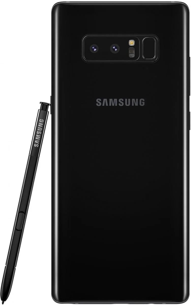 گوشی موبایل سامسونگ گلکسی نوت 8 دو سیم کارت - 64 گیگابایت، 6 گیگابایت رم، 4G LTE، مشکی نیمه شب (نسخه امارات)