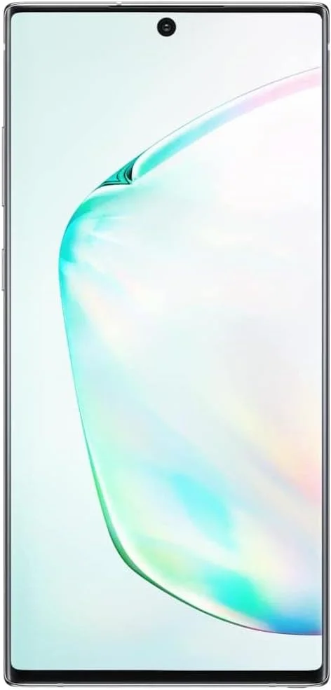 گوشی موبایل سامسونگ گلکسی نوت 10 پلاس 5G؛ گوشی هوشمند بدون سیم کارت - Aura Glow، (نسخه انگلستان)