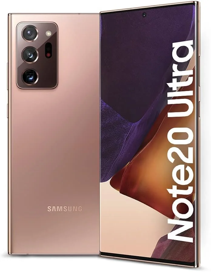 گوشی موبایل سامسونگ گلکسی نوت 20 اولترا دو سیم کارت 256 گیگابایت رم 12 گیگابایت 5G (نسخه خاورمیانه) - Mystic Bronze - 1 سال گارانتی برند محلی