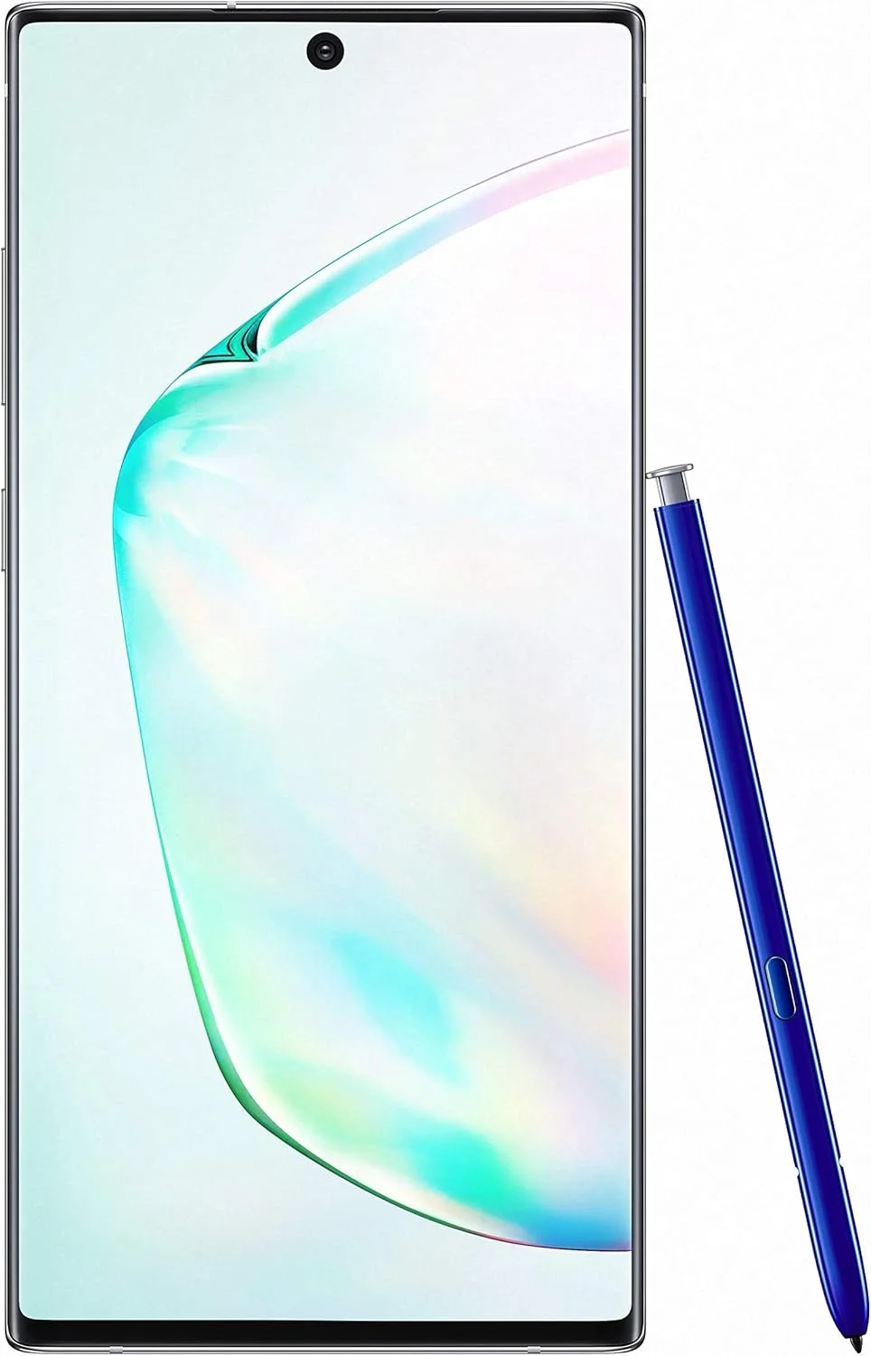 گوشی موبایل سامسونگ گلکسی نوت 10+ پلاس 4G دو سیم کارت (Auru Glow)، 12 گیگابایت رم - 512 گیگابایت حافظه داخلی، آنلاک شده کارخانه ای 4G/LTE (بازسازی شده)
