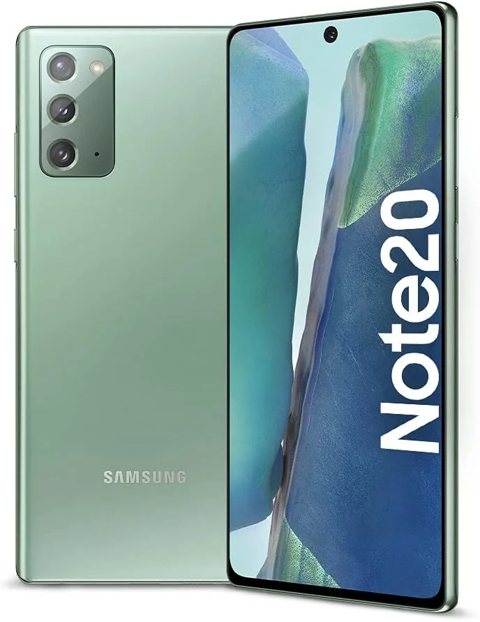 گوشی موبایل سامسونگ گلکسی نوت 20 دو سیم کارت 256 گیگابایت رم 8 گیگابایت 5G (نسخه امارات) - سبز عرفانی - 1 سال گارانتی برند محلی
