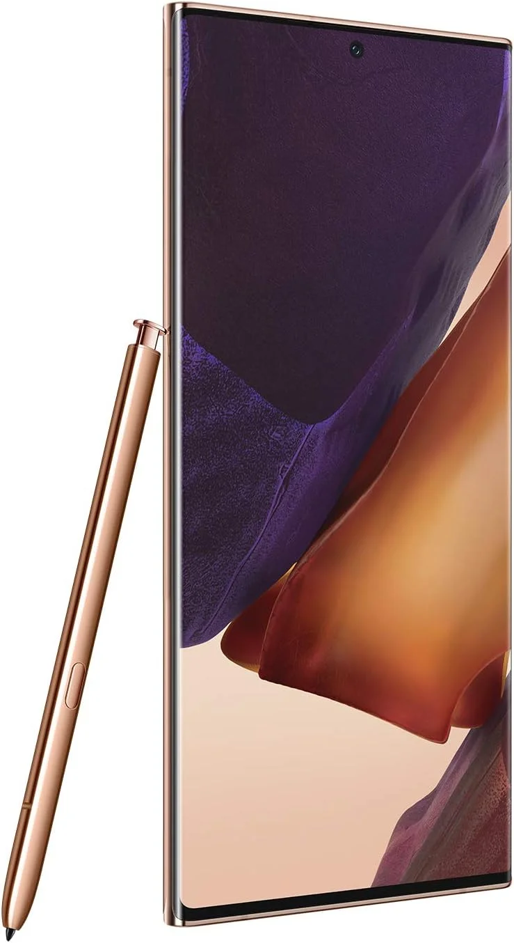 گوشی موبایل سامسونگ گلکسی نوت 20 اولترا (5G، حافظه 128 گیگابایت، رم 12 گیگابایت، رنگ برنز عرفانی)