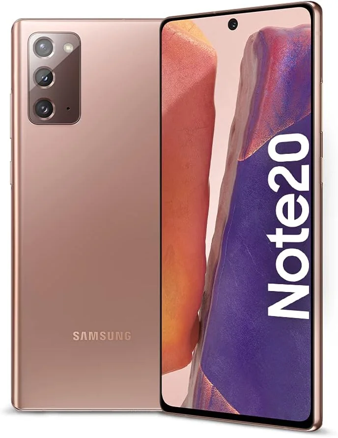 گوشی موبایل سامسونگ گلکسی نوت 20 دو سیم کارت 256 گیگابایت رم 8 گیگابایت 5G (نسخه امارات) - Mystic Bronze - 1 سال گارانتی برند محلی