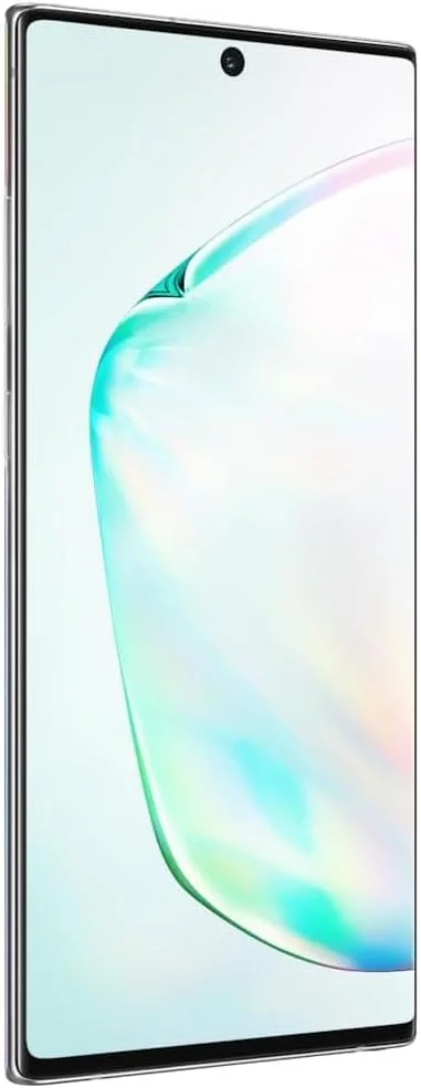 گوشی موبایل سامسونگ گلکسی نوت 10 پلاس 5G؛ گوشی هوشمند بدون سیم کارت - Aura Glow، (نسخه انگلستان)