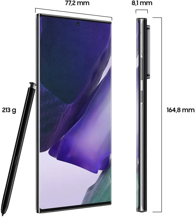 گوشی سامسونگ گلکسی نوت 20 اولترا 5G - مشکی 256 گیگابایت