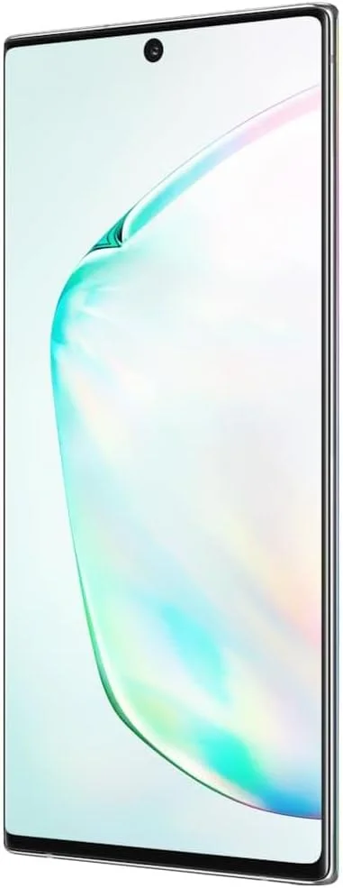 گوشی موبایل سامسونگ گلکسی نوت 10 پلاس 5G؛ گوشی هوشمند بدون سیم کارت - Aura Glow، (نسخه انگلستان)