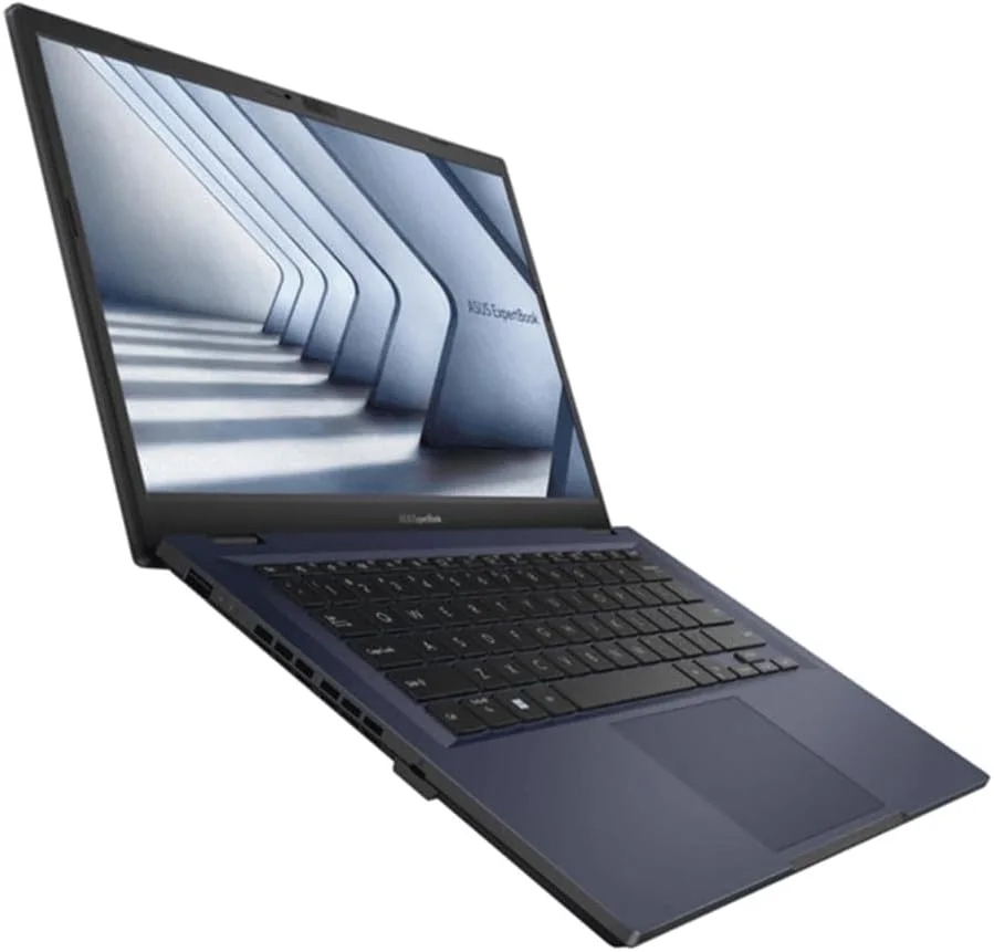 لپ تاپ ASUS ExpertBook B1 B1402CVA | پردازنده Intel Core i7-1355U | رم 16 گیگابایتی DDR4 | حافظه SSD 1 ترابایتی | گرافیک Intel Iris Xᵉ | صفحه نمایش 14 اینچی FHD Anti-glare LED | کیبورد Chiclet با نور پس زمینه | ویندوز 11 پرو | مشکی ستاره ای