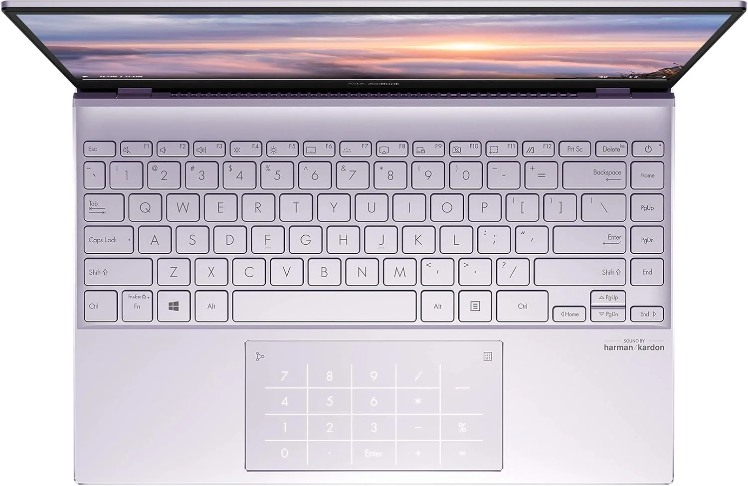 لپ تاپ فوق باریک ASUS ZenBook 13 با صفحه نمایش 13.3 اینچی Full HD NanoEdge Bezel، پردازنده Intel Core i5-1035G1، رم 8 گیگابایتی، SSD PCIe 256 گیگابایتی، NumberPad، ویندوز 10 هوم، Lilac Mist، UX325JA-AB51 لپ تاپ فوق باریک ASUS ZenBook 13 با صفحه نمایش 13.3 اینچی Full HD NanoEdge Bezel، پردازنده Intel Core i5-1035G1، رم 8 گیگابایتی، SSD PCIe 256 گیگابایتی، NumberPad، ویندوز 10 هوم، Lilac Mist، UX325JA-AB51