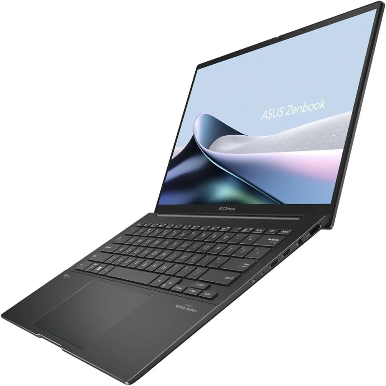 لپ تاپ ASUS Zenbook، صفحه نمایش لمسی 14 اینچی WUXGA OLED، پردازنده Intel Core Ultra 7-155H (تا 4.8 گیگاهرتز)، گرافیک Intel Arc، رم 16 گیگابایتی، 512 گیگابایت PCIe 4.0، WiFi 6E، صفحه کلید با نور پس زمینه، TB 4، کابل PDG HDMI، ویندوز 11 پرو