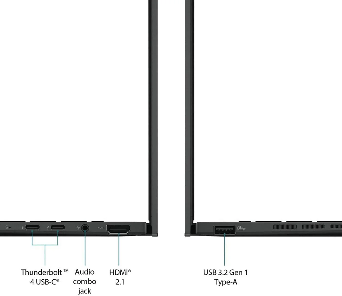 لپ تاپ ASUS Zenbook، صفحه نمایش لمسی 14 اینچی WUXGA OLED، پردازنده Intel Core Ultra 7-155H (تا 4.8 گیگاهرتز)، گرافیک Intel Arc، رم 16 گیگابایتی، 512 گیگابایت PCIe 4.0، WiFi 6E، صفحه کلید با نور پس زمینه، TB 4، کابل PDG HDMI، ویندوز 11 پرو