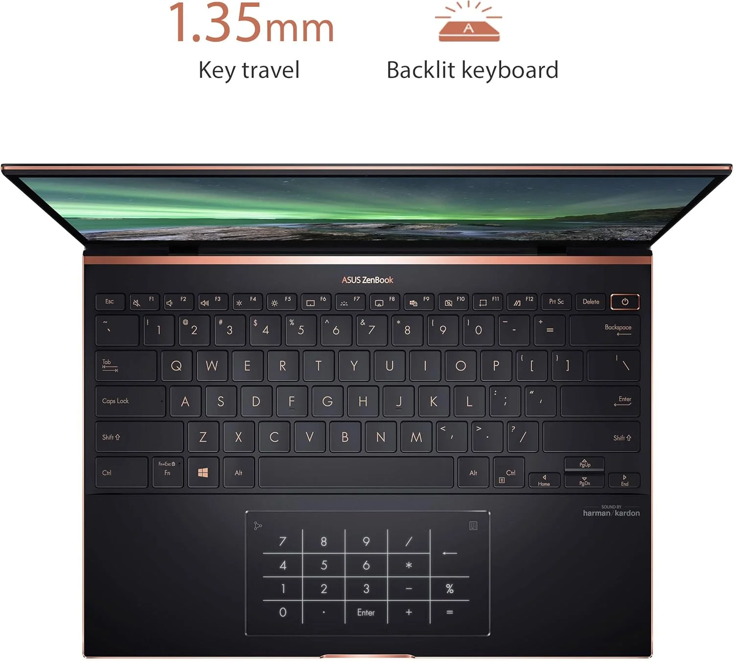 لپ تاپ فوق باریک ایسوس ZenBook S، صفحه نمایش لمسی 13.9 اینچی 3300x2200 3:2 500nits، پلتفرم Intel Evo - پردازنده Core i7-1165G7، رم 16 گیگابایتی، SSD 1 ترابایتی، Thunderbolt 4، TPM، ویندوز 10 پرو، مشکی یشمی، UX393EA-XB77T لپ تاپ فوق باریک ایسوس ZenBook S، صفحه نمایش لمسی 13.9 اینچی 3300x2200 3:2 500nits، پلتفرم Intel Evo - پردازنده Core i7-1165G7، رم 16 گیگابایتی، SSD 1 ترابایتی، Thunderbolt 4، TPM، ویندوز 10 پرو، مشکی یشمی، UX393EA-XB77T