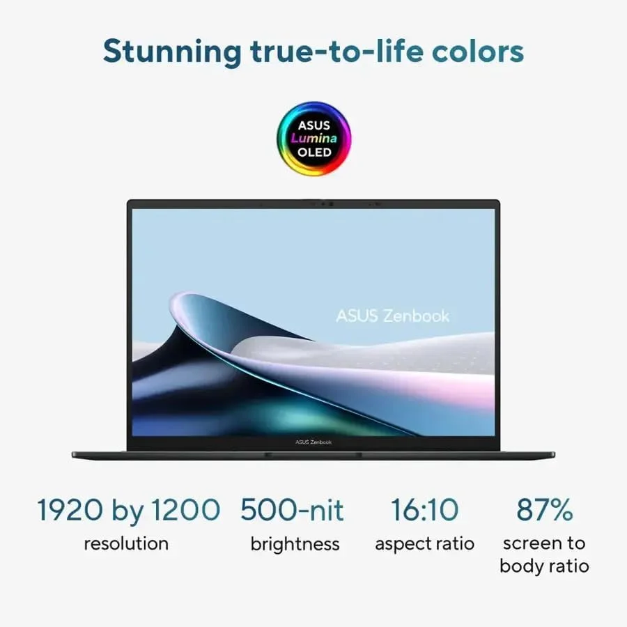 لپ تاپ Asus Zenbook UX3405CA-U9321TB - سری دوم/Intel Core Ultra 9-285H / 14 اینچ FHD+ / 1TB SSD / 32GB RAM / گرافیک Intel Arc اشتراکی / Windows 11 Home / صفحه کلید انگلیسی / خاکستری Jasper لپ تاپ Asus Zenbook UX3405CA-U9321TB - سری دوم/Intel Core Ultra 9-285H / 14 اینچ FHD+ / 1TB SSD / 32GB RAM / گرافیک Intel Arc اشتراکی / Windows 11 Home / صفحه کلید انگلیسی / خاکستری Jasper