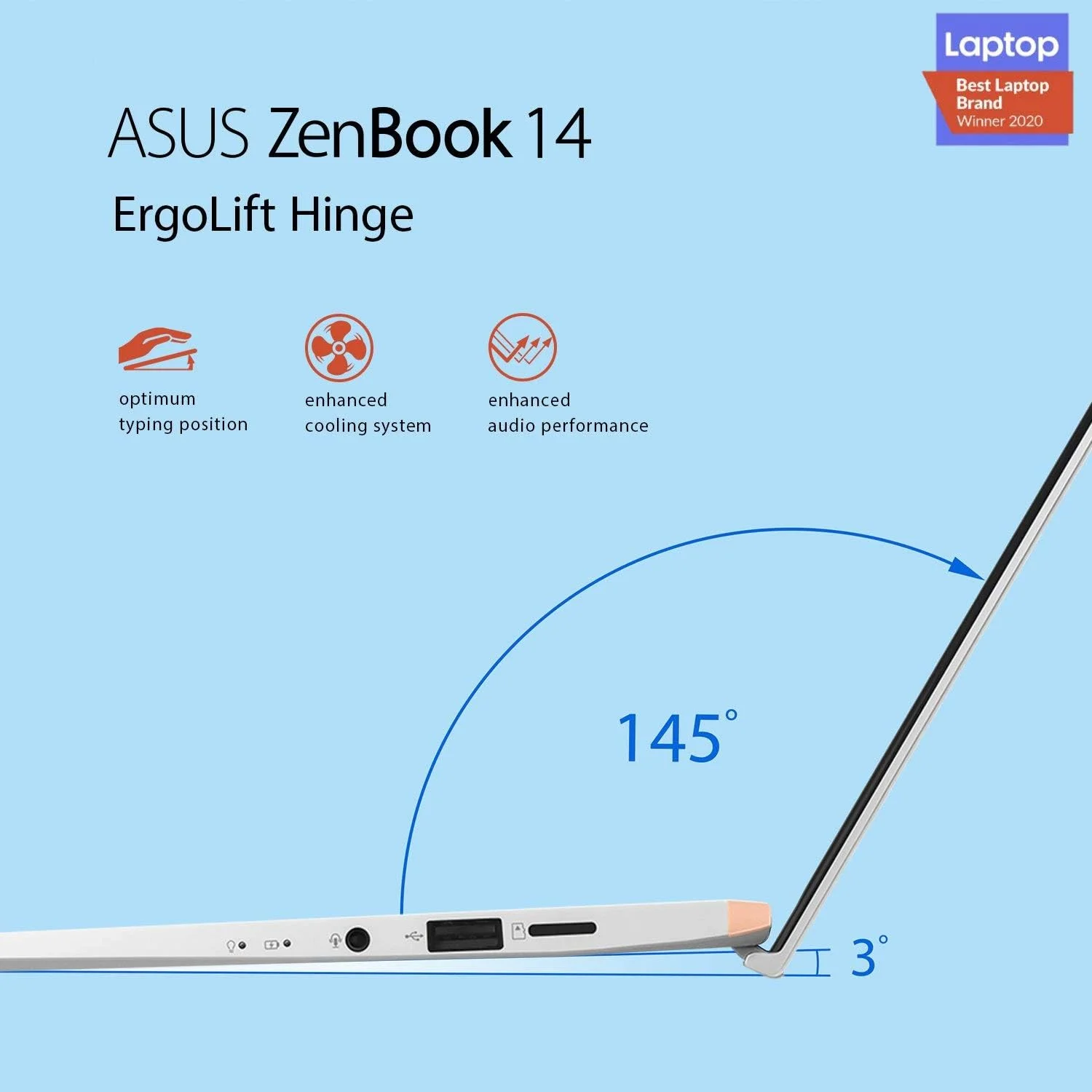 ایسوس Zenbook 14 UX434FLC-A6480T (نقره ای یخی) - پردازنده 4 هسته ای Intel Core i7-10510U با فرکانس 1.8 گیگاهرتز، 16 گیگابایت رم، 1 ترابایت SSD، NVIDIA® GeForce MX250، صفحه نمایش 14 اینچی FHD 60 هرتز، ویندوز 10 هوم، کیبورد با نور پس زمینه انگلیسی-عربی ایسوس Zenbook 14 UX434FLC-A6480T (نقره ای یخی) - پردازنده 4 هسته ای Intel Core i7-10510U با فرکانس 1.8 گیگاهرتز، 16 گیگابایت رم، 1 ترابایت SSD، NVIDIA® GeForce MX250، صفحه نمایش 14 اینچی FHD 60 هرتز، ویندوز 10 هوم، کیبورد با نور پس زمینه انگلیسی-عربی