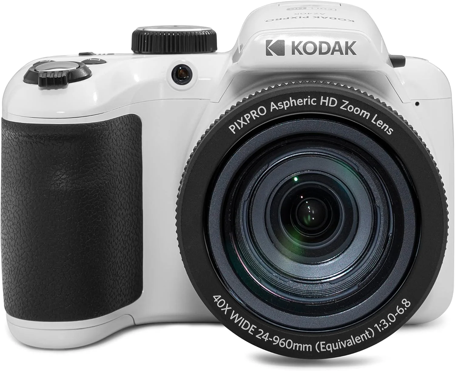 دوربین دیجیتال 20 مگاپیکسلی KODAK PIXPRO Astro Zoom AZ405-WH با زوم اپتیکال 40X، زاویه دید عریض 24 میلی‌متری، فیلمبرداری Full HD 1080P و LCD 3 اینچی (سفید)
