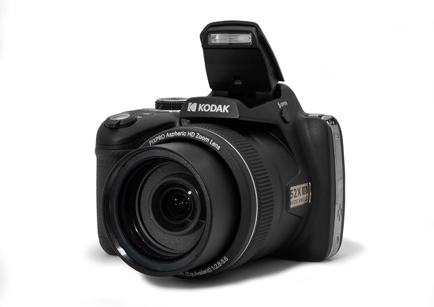 دوربین دیجیتال 16 مگاپیکسلی Kodak PIXPRO Astro Zoom AZ528-BK با زوم اپتیکال 52 برابر، لنز واید 24 میلیمتری، عکاسی پیاپی 6 فریم در ثانیه، فیلمبرداری Full HD 1080P، اتصال Wi-Fi و صفحه نمایش LCD 3 اینچی (مشکی) دوربین دیجیتال 16 مگاپیکسلی Kodak PIXPRO Astro Zoom AZ528-BK با زوم اپتیکال 52 برابر، لنز واید 24 میلیمتری، عکاسی پیاپی 6 فریم در ثانیه، فیلمبرداری Full HD 1080P، اتصال Wi-Fi و صفحه نمایش LCD 3 اینچی (مشکی)
