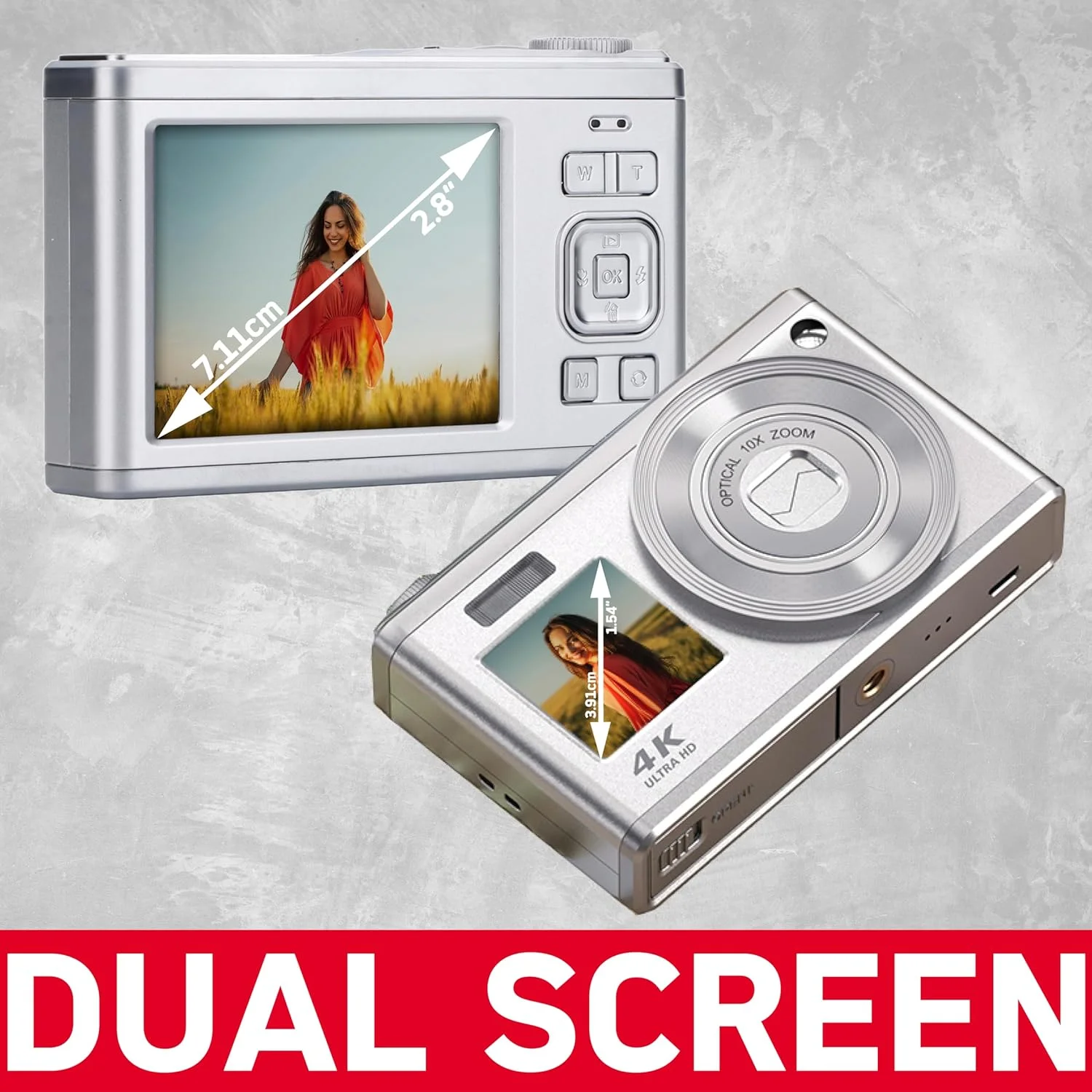 دوربین دیجیتال کامپکت نقره ای KODAK AgfaPhoto Realishot DC9200