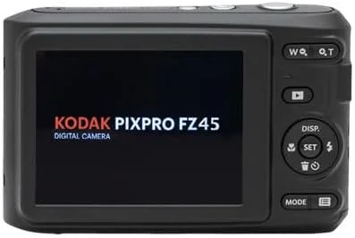 دوربین دیجیتال KODAK PIXPRO FZ45 Friendly Zoom (سفید) به همراه کارت حافظه 32 گیگابایتی و باتری قلمی (4 عددی) (3 تکه)