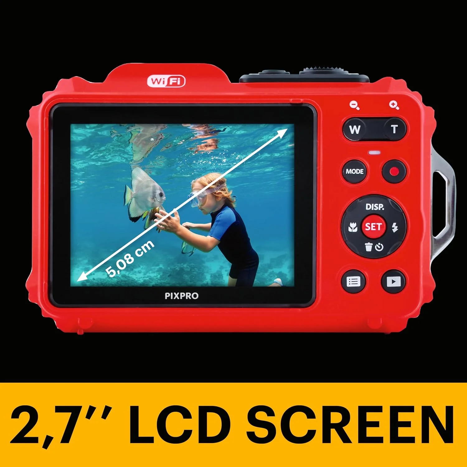 دوربین دیجیتال KODAK WPZ2-RD قرمز
