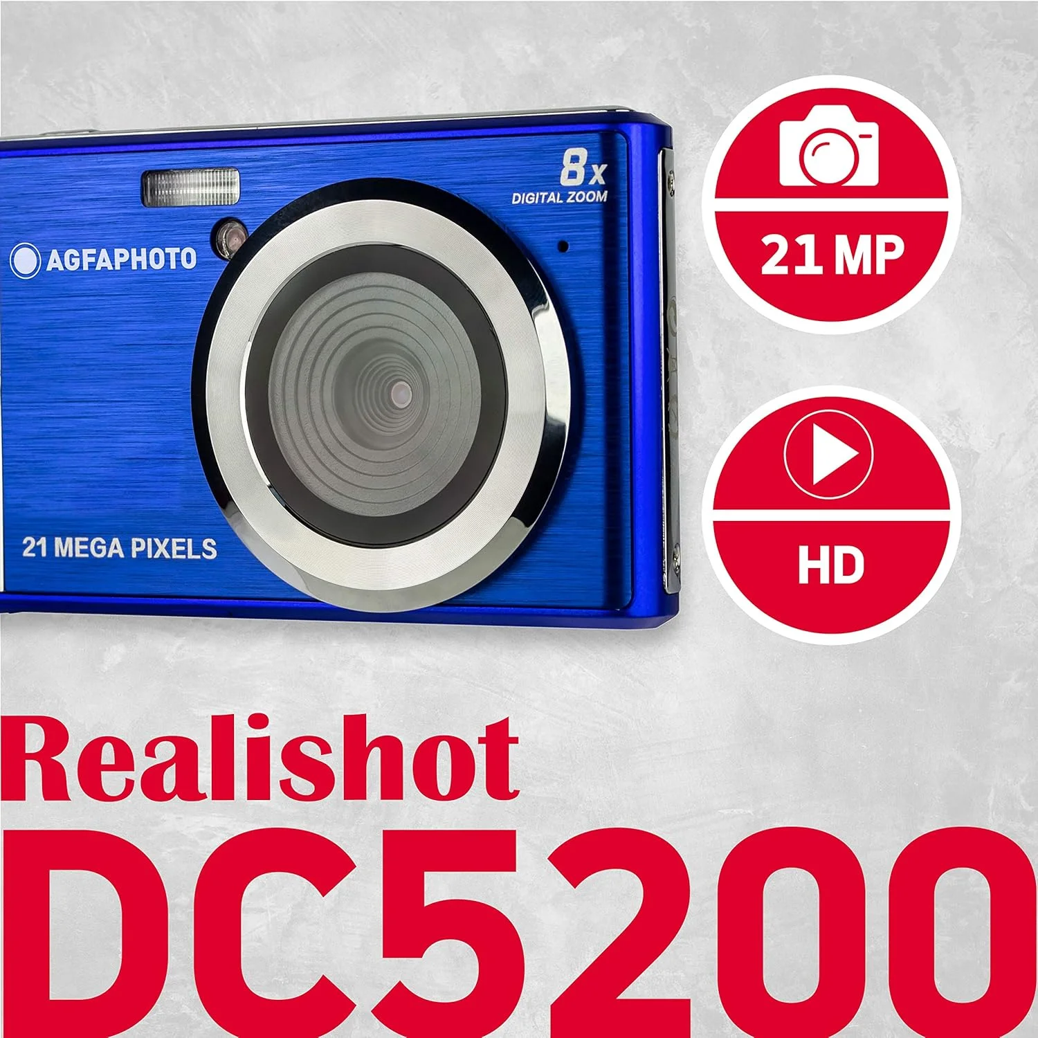 دوربین دیجیتال کامپکت AgfaPhoto AGFA Photo DC5200