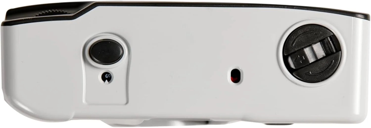 دوربین فیلم‌برداری 35 میلی‌متری قابل شارژ KODAK M35 DA00255، لنز زاویه باز ثابت، منظره‌یاب اپتیکال، فلاش داخلی، باتری AAA - خاکستری