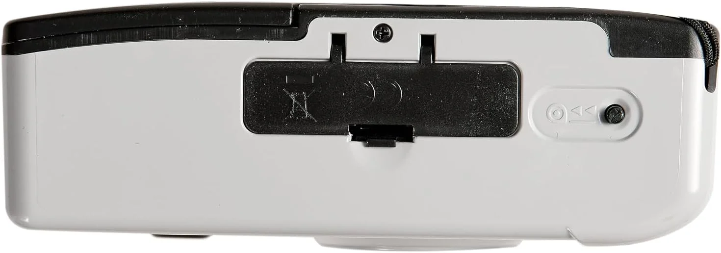 دوربین فیلم‌برداری 35 میلی‌متری قابل شارژ KODAK M35 DA00255، لنز زاویه باز ثابت، منظره‌یاب اپتیکال، فلاش داخلی، باتری AAA - خاکستری