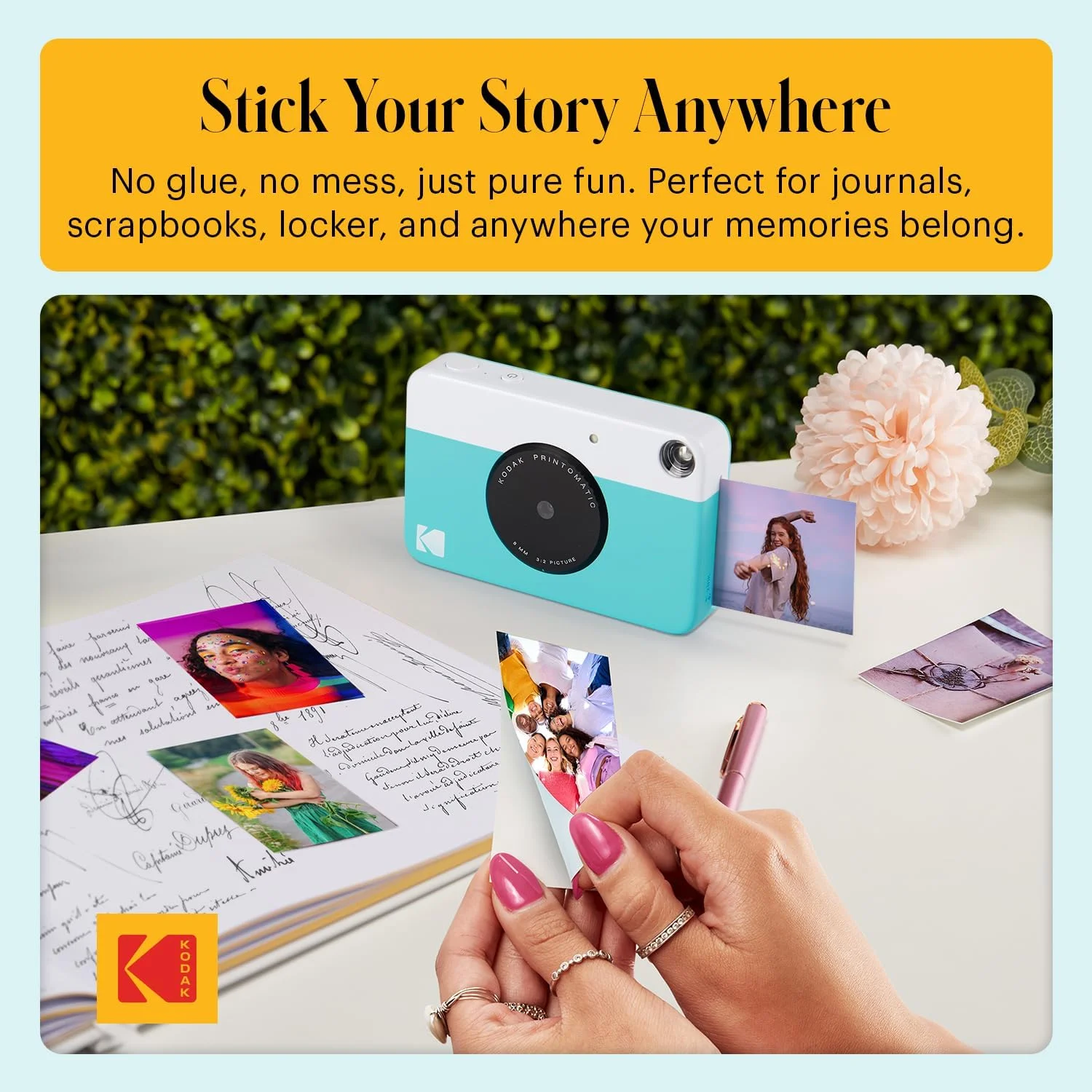 دوربین چاپ فوری دیجیتال Kodak Printomatic - آبی