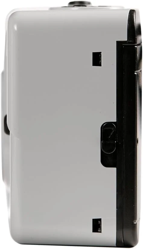 دوربین فیلم‌برداری 35 میلی‌متری قابل شارژ KODAK M35 DA00255، لنز زاویه باز ثابت، منظره‌یاب اپتیکال، فلاش داخلی، باتری AAA - خاکستری