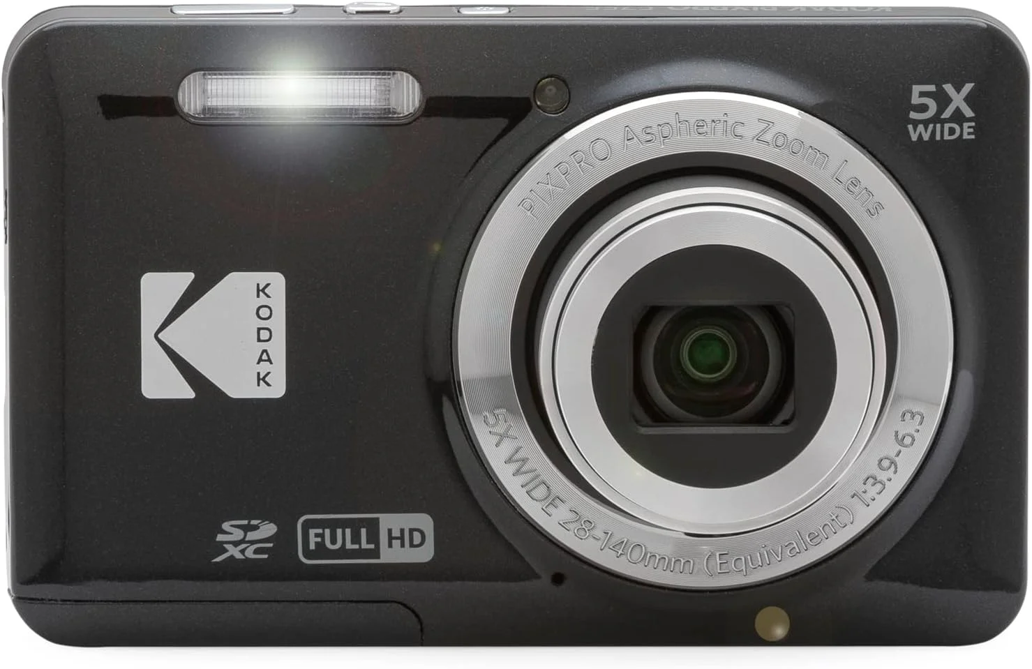 دوربین دیجیتال Kodak PIXPRO FZ55 به همراه کارت حافظه 32 گیگابایتی Lexar High-Performance 800x UHS-I SDHC و کیف دوربین Deco Photo Point and Shoot