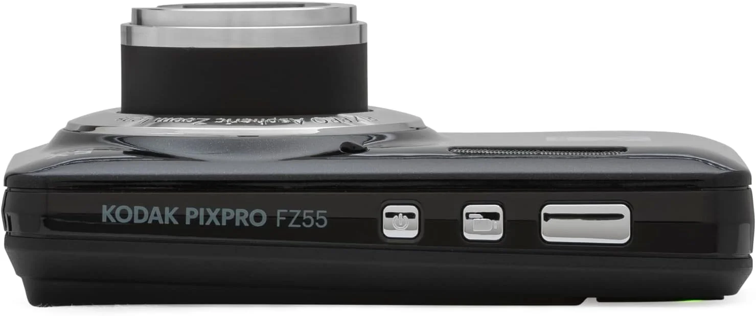 دوربین دیجیتال Kodak PIXPRO FZ55 به همراه کارت حافظه 32 گیگابایتی Lexar High-Performance 800x UHS-I SDHC و کیف دوربین Deco Photo Point and Shoot