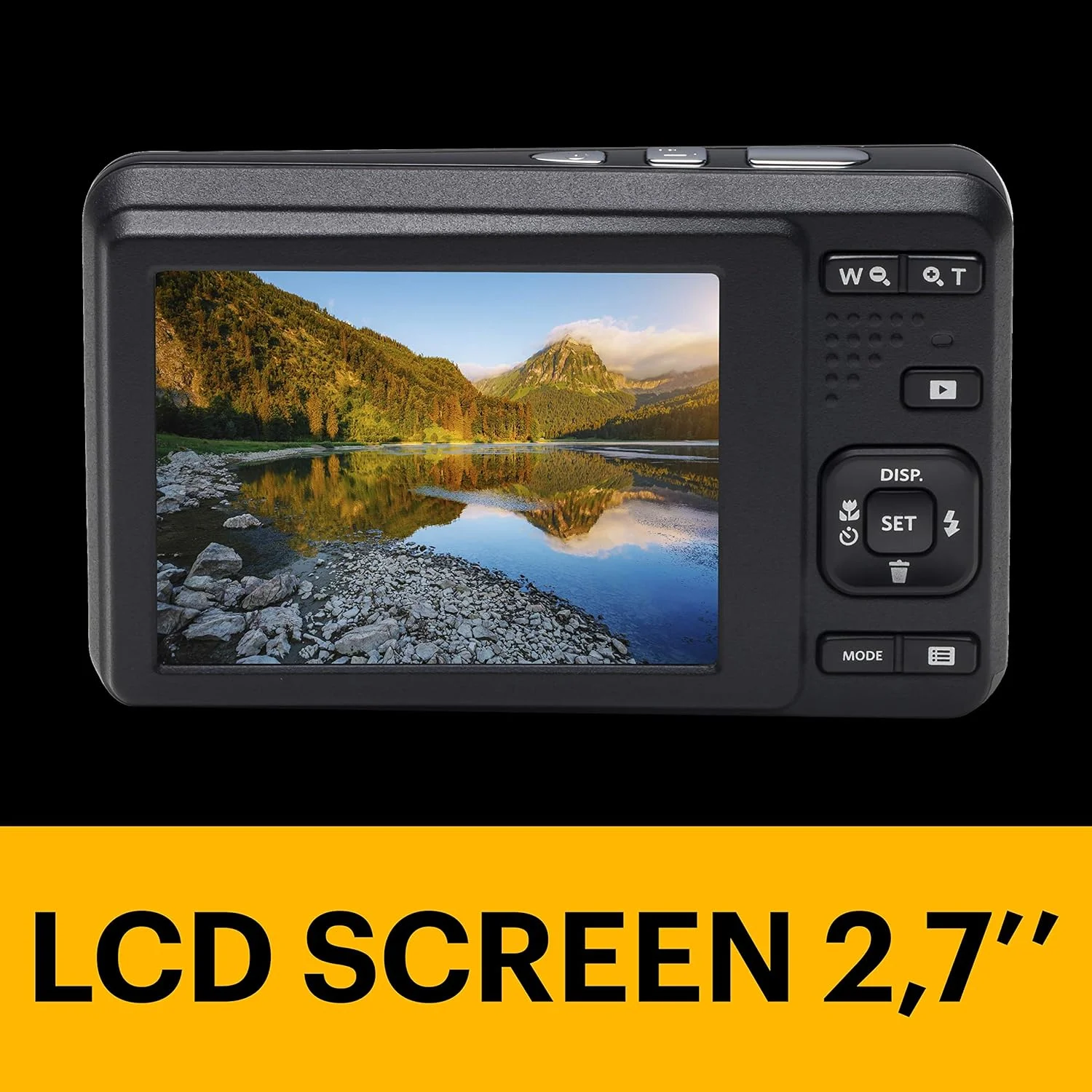 دوربین دیجیتال 16 مگاپیکسلی Kodak PIXPRO Friendly Zoom FZ53-RD با زوم اپتیکال 5X و صفحه نمایش LCD 2.7 اینچی (قرمز)