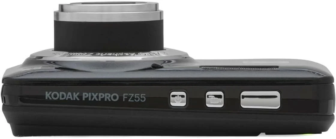 دوربین دیجیتال Kodak PIXPRO Friendly Zoom FZ55 (مشکی) به همراه کارت حافظه 32 گیگابایتی Class 10 UHS-I U1 SDHC (2 قلم کالا)