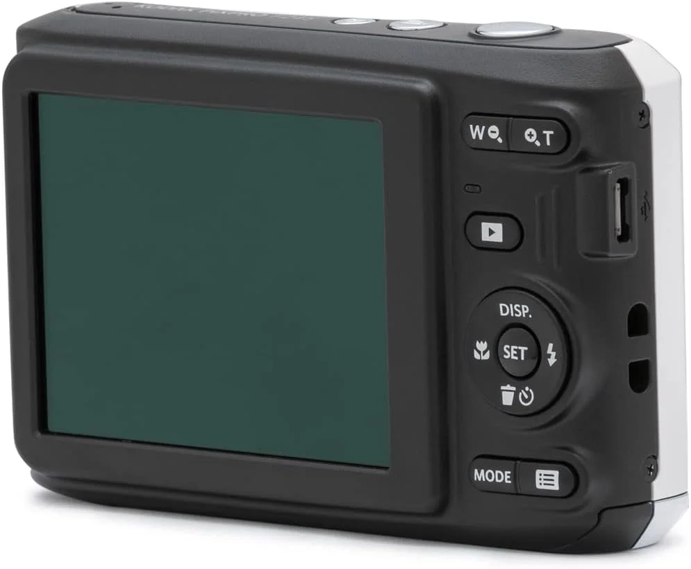 بسته دوربین دیجیتال 16 مگاپیکسلی Kodak FZ45WH PIXPRO FZ45 سفید به همراه کارت حافظه 64 گیگابایتی Lexar High-Performance 800x UHS-I SDHC سری آبی