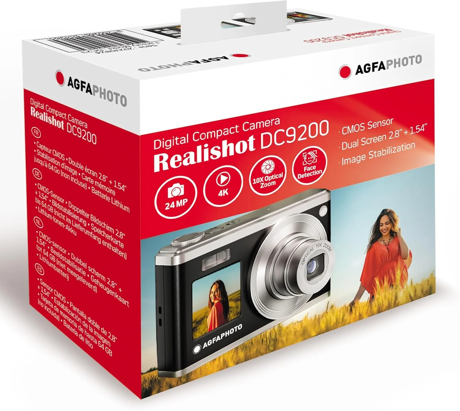 دوربین دیجیتال کامپکت KODAK AgfaPhoto Realishot DC9200 مشکی