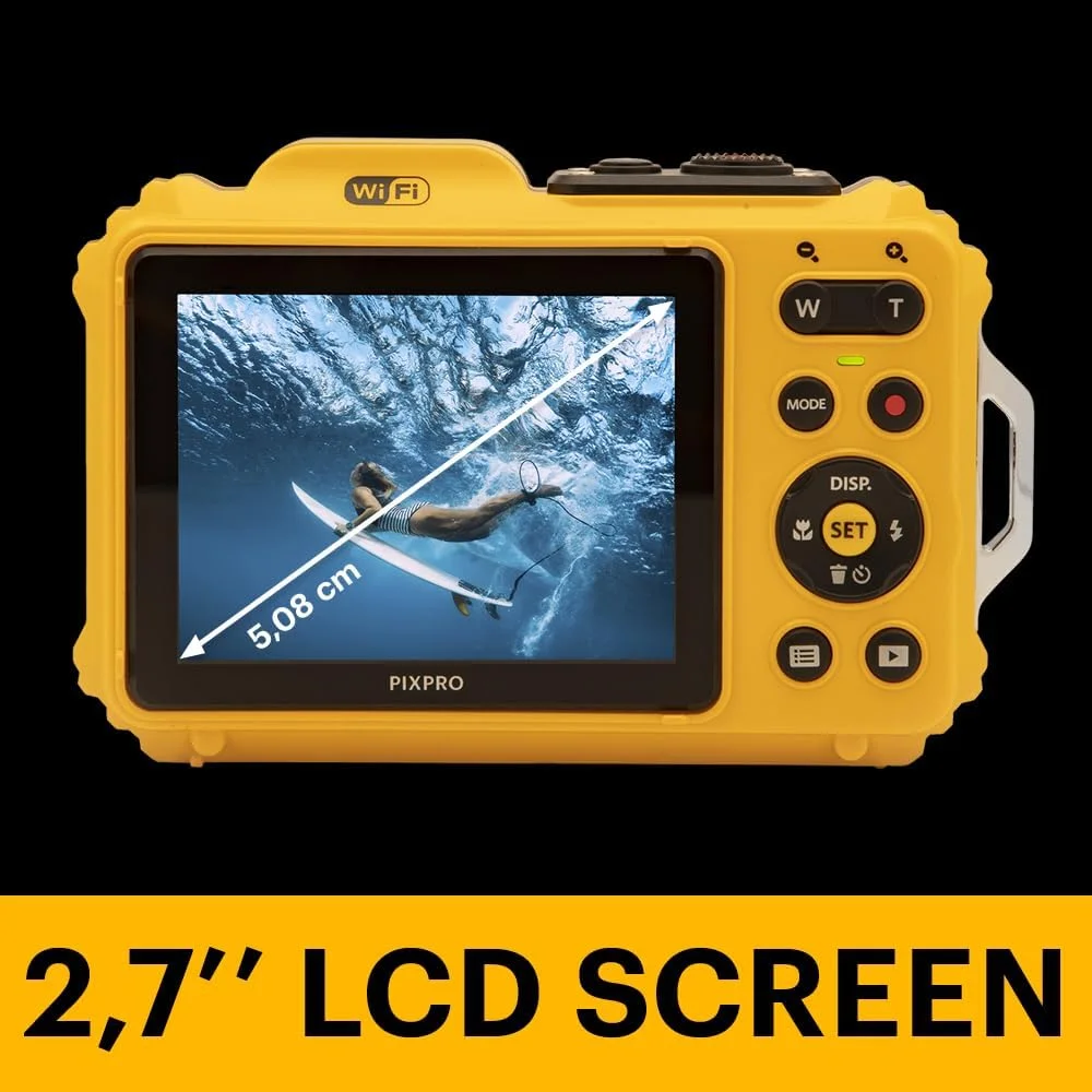 پک دوربین ضد آب KODAK Pixpro WPZ2 به همراه 2 باتری و 1 کارت حافظه MicroSD
